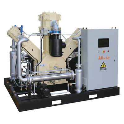 无油活塞中压空气压缩机30~40bar RKW/V系列