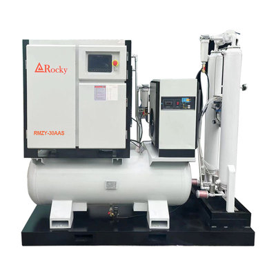 高压激光切割用一体式螺杆空压机RMZY 22KW20bar五合一组合系列