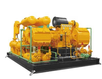 全无油活塞中压空气压缩机40bar大型水冷机组系列