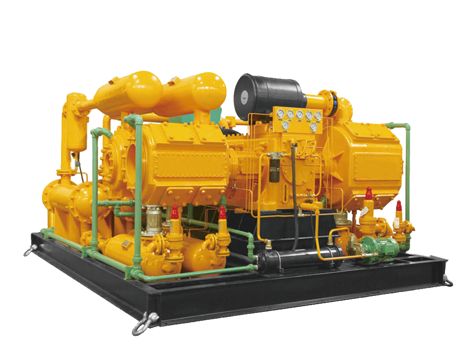 全无油活塞中压空气压缩机40bar大型水冷机组系列